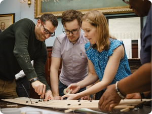 bridge building team event